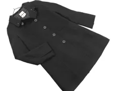 KUMIKYOKU 組曲 ウール混 コート size3/黒 ◇■ レディース