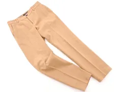 green label relaxing グリーンレーベルリラクシング ユナイテッドアローズ ウール混 テーパード パンツ size36/ベージュ ◇■ レディース