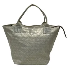 PELLE BORSA(ペレボルサ) ハンドバッグ - シルバー レザー