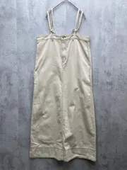 新品 Lee x AZUL BY MOUSSY リー x アズールバイマウジー コラボ ロング デニム ジャンパー スカート sizeM/ベージュ ■◇ レディース