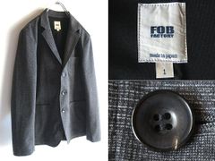 未使用 定価93500円 久留米絣工房 藍木野 雨ふり柄 ビッグブラウザー