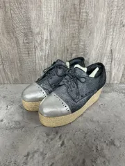 state of georgia by georgia hall ステートオブジョージア レースアップ 厚底 シューズ size36/グレー ■■ レディース