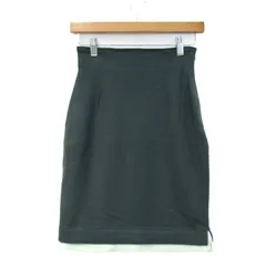 ジュンコシマダ ニットスカート ウール ボトムス レディース 9サイズ ネイビー JUNKO SIMADA 【中古】