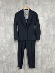THE SUIT COMPANY スーツカンパニー シングルスーツ 入学 就活 卒業 セットアップ ジャケット パンツ スーツ size36/紺 ■■ レディース