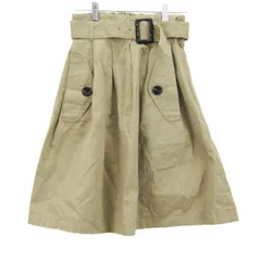 トゥービーバイアニエスベー フレアスカート ボトムス レディース 36サイズ ベージュ To b. by agns b 【中古】