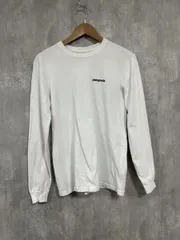 Patagonia パタゴニア バックプリント ロング Tシャツ sizeXS/白 ■◇ メンズ