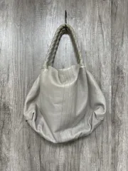 SAZABY サザビー レザー トート バッグ size-/ライトグレー ■■ レディース