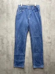 EDWIN エドウィン E403 インターナショナルベーシック ストレート デニム パンツ sizeW29/中色ブルー ■■メンズ