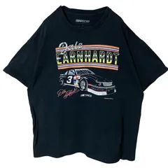 XL ビッグプリント オーバーサイズ レーシング レース 車 レーシングカー ブラック 黒 Tシャツ レディース ユニセックス メンズ 古着 半袖 CHM