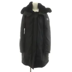 ウールリッチ WOOLRICH ボウブリッジコート BOW BRIDGE COAT ダウンコート ロング丈 フード ファー アウター S 黒 ブラック WWCPS2807 /AN69