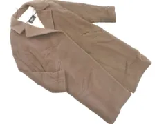 NATURAL BEAUTY BASIC ナチュラルビューティーベーシック ウール混 チェスター コート sizeM/茶 ◇■ レディース