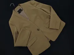 URBAN RESEARCH ROSSO アーバンリサーチロッソ ノーカラー ジャケット sizeF/モカ ◇■ レディース