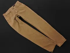 nano universe ナノユニバース ボタンフライ スキニー パンツ sizeS/ベージュ ■■ メンズ