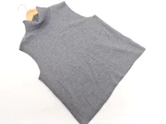 ZARA ザラ タートルネック ノースリーブ ニット セーター sizeL/グレー ◇■ レディース
