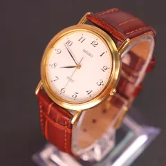 【稼働極美品】SEIKO SPIRIT　SGP　新品べルト　電池交換済