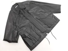 WYM ウィム フェイクレザー ジャケット sizeS/黒 ◇■ メンズ