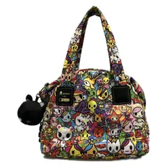 tokidokiforLESPORTSAC(トキドキフォーレスポートサック) ハンドバッグ - ピンク×パープル×マルチ tokidoki/ラメ