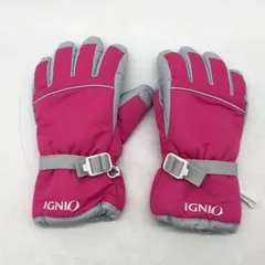 1369 IGNIO スキーグローブ スノーグローブ 子供用 手袋 防寒 イグニオ 150㎝ ピンク 女の子 ジュニア 雪
