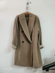 SYSTEMシステム ダブルブレスト ロングコート