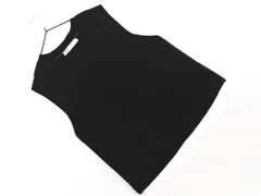 ZARA ザラ Vネック ニット ベスト sizeM/黒 ■◇ レディース