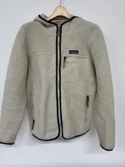 patagonia パタゴニア レトロX風 ボアフリース パーカー フルジップ M