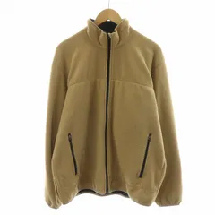 ランズエンド LANDS' END フリースジャケット ジップアップ アウター L ベージュ 87993 /NQ