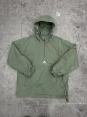 アディダス ハーフジップ ウィンドブレーカー L