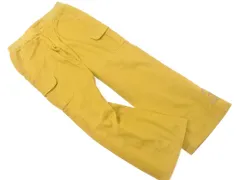 adidas originals アディダスオリジナルス 刺繍 カーゴ パンツ sizeM/マスタード ◇■ レディース