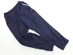 adidas アディダス 裏起毛 プリント トラック パンツ sizeM/濃紺 ◇■ レディース