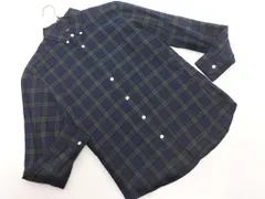 BEAUTY & YOUTH ビューティ&ユース ユナイテッドアローズ チェック ボタンダウン シャツ sizeS/紺ｘ緑 ◇■ メンズ
