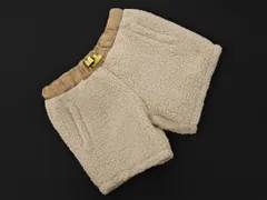 新品 adidas アディダス ボア 星柄 ショート パンツ sizeS/ライトベージュ ◇■ レディース