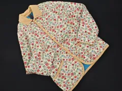 LAVENHAM ラベンハム 花柄 キルティング ジャケット size36/オフホワイト ◇■ レディース