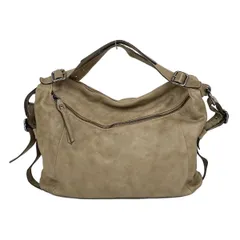 theory(セオリー) ハンドバッグ - ベージュ レザー