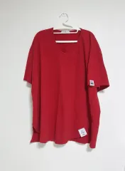 ルーズフィット半袖Tシャツ(レッド)