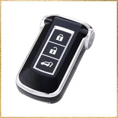 ☆彡送料無料でお届け☆彡Style:5ボタン Style A_Color:シルバーブラック [YANMW] デリカD5キーケース適合三菱 ekスペース キーカバー 適合日産デイズルークススマートキーケース DELICA D5 PHV キーホルダー シルバーブラ