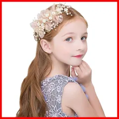 ヘアアクセサリー カチューシャ 子供 髪飾り パール 小花モチーフ リーフ ウエディング ヘッドドレス 発表会 結婚式 入学式 卒業式 人気商品 残りわずか 大人気 特価 セール中 新品商品 数量限定