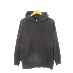 ザノースフェイス THE NORTH FACE ヘビーコットンフーティ パーカー プルオーバー 長袖 ロゴ刺繍 ポケット アウトドア L グレー NTW32001 /AH15 ■GY44