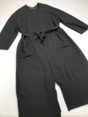 Mila Owen ミラオーウェン 長袖 ロング カーディガン size1/黒  ◇■レディース