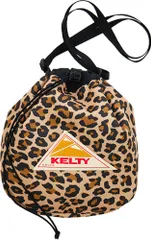 ケルティ KELTY アウトドア DP キンチャク ショルダー DESIGN PRINT KINCHAKU SHOULDER ショルダーバッグ ポーチ 浴衣 かばん 巾着 きんちゃく レジャー  32592431 GOLDLE GOLDLEOPARD