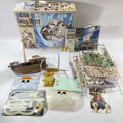 ★ BANDAI バンダイ ワンピース ONE PIECE  ゴーイングメリー号 フライングモデル プラモデル HD03 製作途中品 ジャンク品