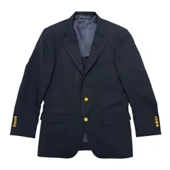 古着 ブルックスブラザーズ BROOKS BROTHERS 紺ブレ 紺ブレザー クリーニング済み シングル メンズ 38SHT M相当