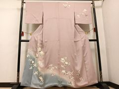 正絹 丹後ちりめん 未仕立て 反物 共八掛 訪問着 ハナミズキ - メルカリ