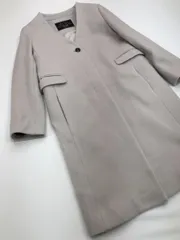 SLOBE IENA スローブイエナ 長袖 ノーカラー コート size36/グレー ◆■レディース