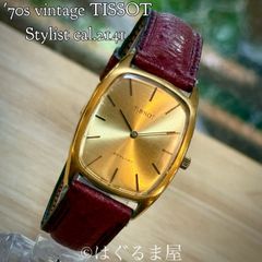 70s ティソ スタイリスト 手巻き メンズウォッチ OH済 - メルカリ