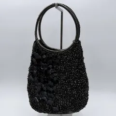 ANTEPRIMA（アンテプリマ）フラワーモチーフ ワイヤーハンドバッグ ブラック