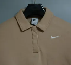 ナイキ レディース クロップド ポロスウェットシャツ L