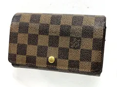 LOUIS VUITTON｜ルイヴィトン  ダミエポルトモネ ビエ トレゾール N61730  二つ折り財布 ウォレット