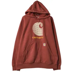 古着 カーハート Carhartt Loose Fit スウェットプルオーバーパーカー メンズL相当/eaa611328