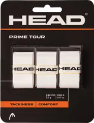 ヘッド HEAD テニス グリップテープ オーバーグリップ プライムツアー シングルパック 3本入り PRIME TOUR 3P OVERGRIP 285621 WH WHITE