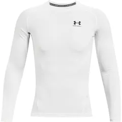 underarmour(アンダーアーマー) 21UA HG ARMOUR COMP LS マルチSP インナーシャツ (1361524-100)、WHITE/BLACK